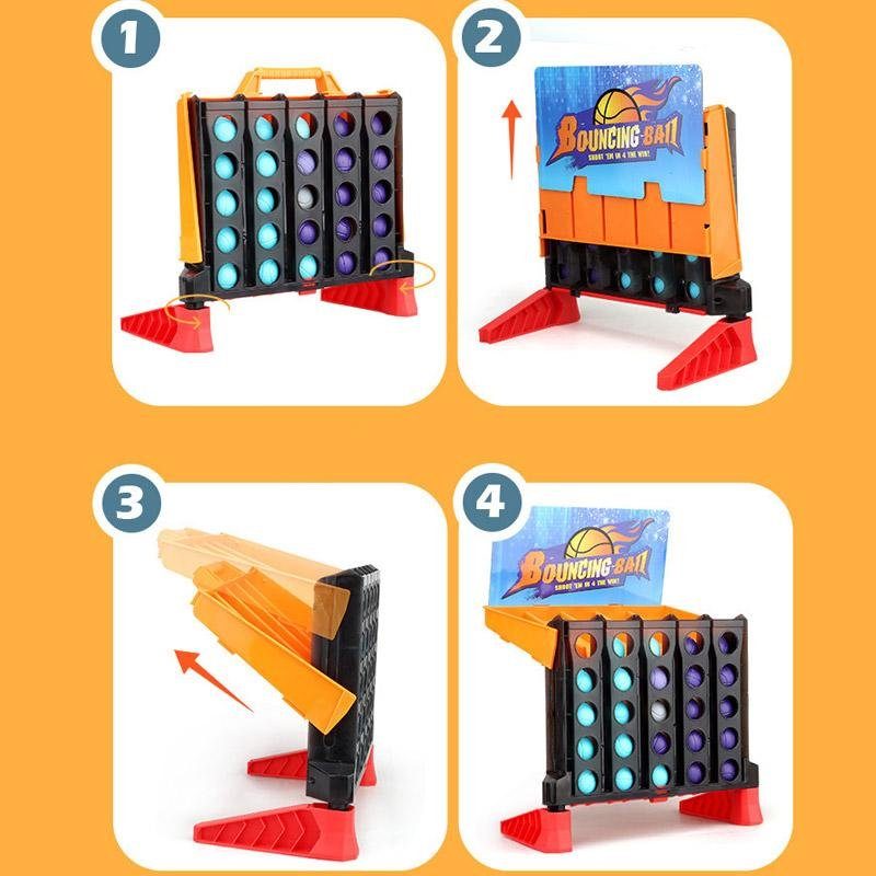 Настільна інтерактивна гра Ummi 22046 Bouncing Ball Orange / Black 5