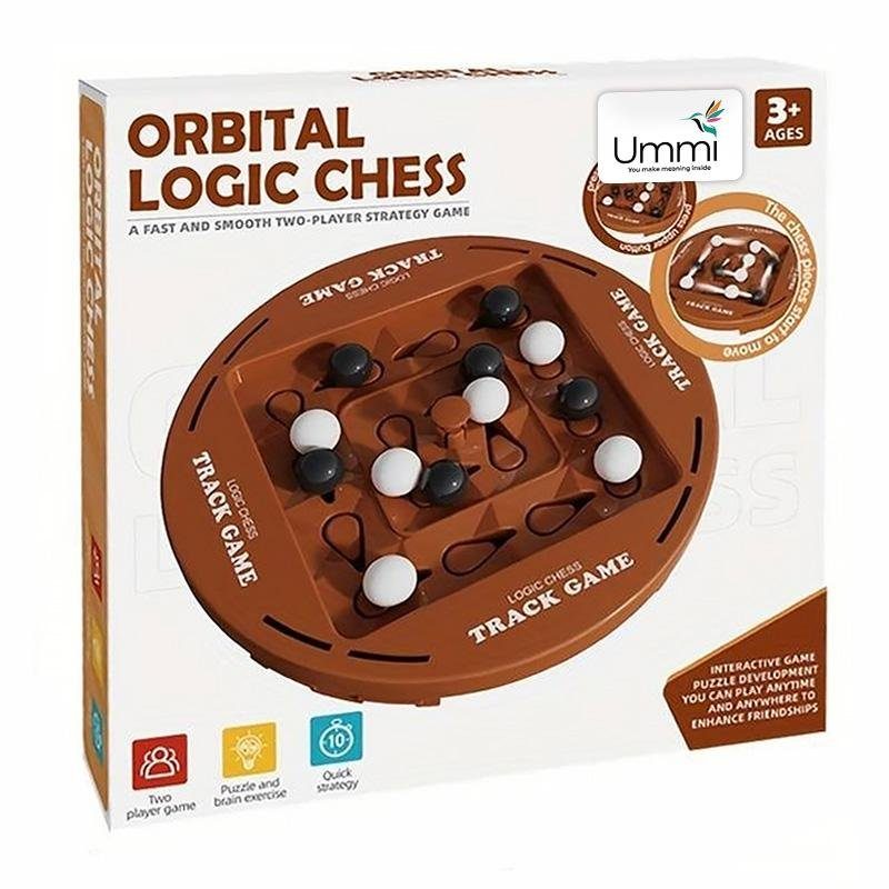 Настільна інтерактивна гра Ummi ME-155 Orbital Logic Chess Brown 5