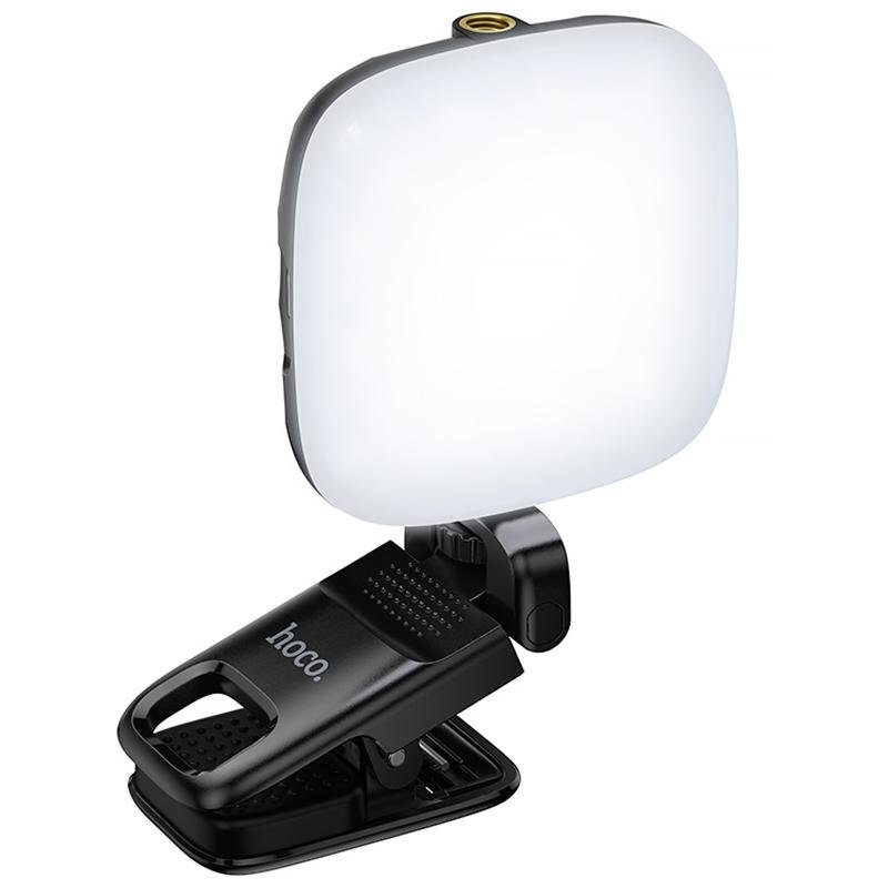 Портативна лампа для селфі Hoco K29 Beauty Selfie Light 300 mAh Black 7