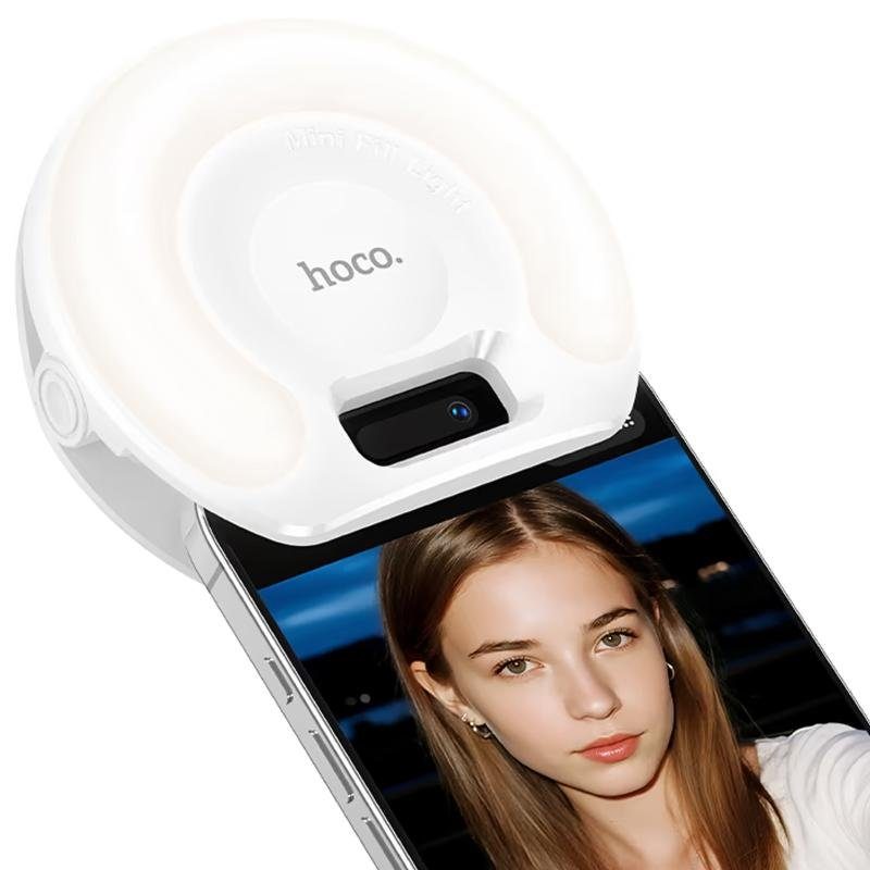 Портативна лампа для селфі Hoco K160 Olas 400 mAh White 3