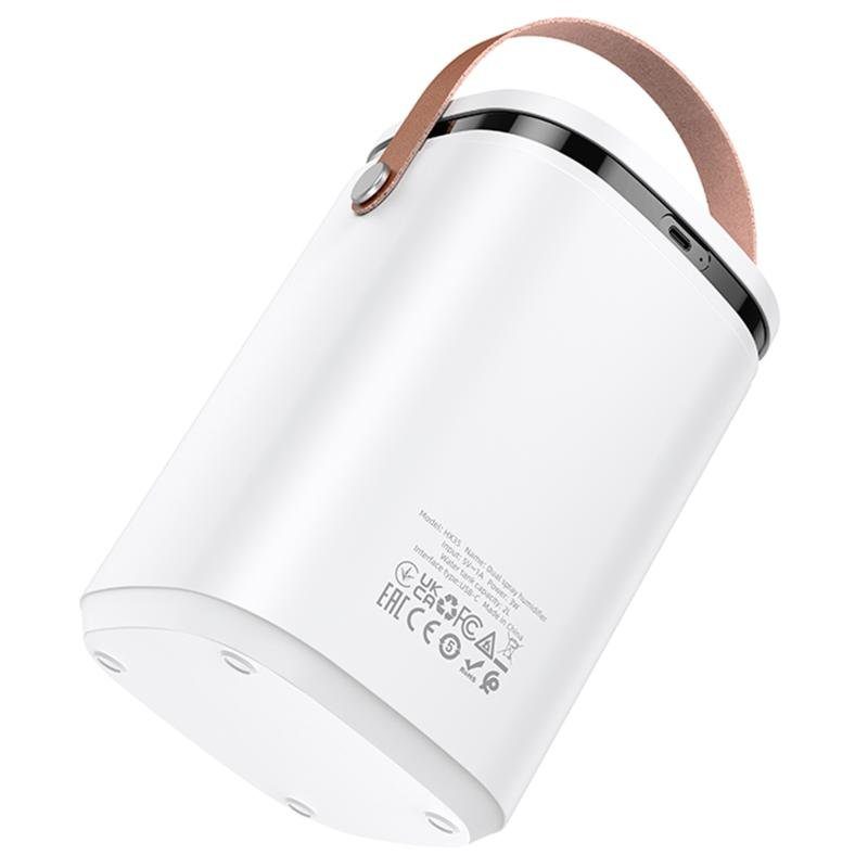 Зволожувач повітря Hoco HX35 Mist 2L double spray White 4