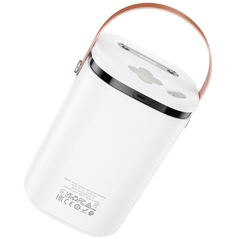 Зволожувач повітря Hoco HX35 Mist 2L double spray White 5
