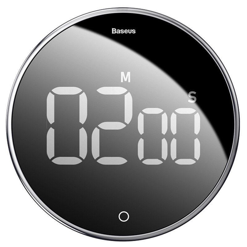Годинник з таймером Baseus Heyo (магнітне кріплення) Чорний
