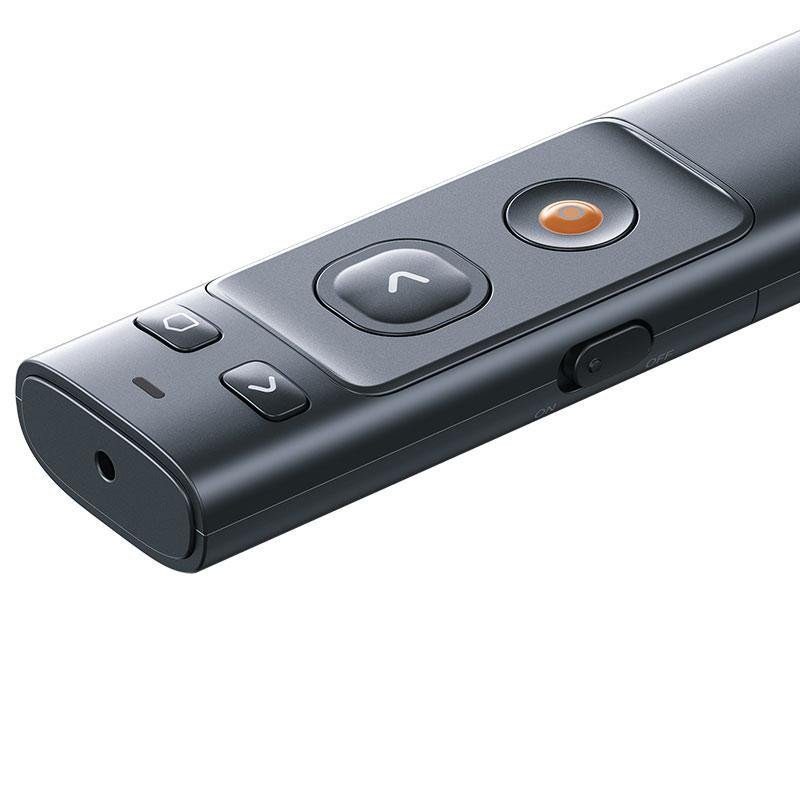 Лазерна указка Baseus Orange Dot Wireless Presenter (Red Laser) (ACFYB-0) Grey 3