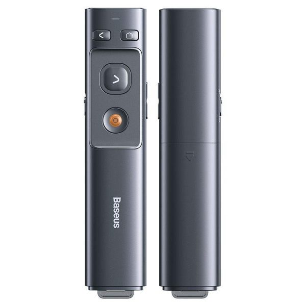 Лазерна указка Baseus Orange Dot Wireless Presenter (Red Laser) (ACFYB-0) Grey