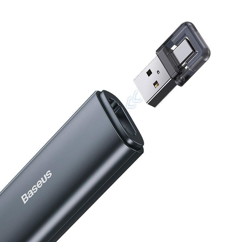 Лазерна указка Baseus Orange Dot Wireless Presenter (Red Laser) (ACFYB-0) Grey 2