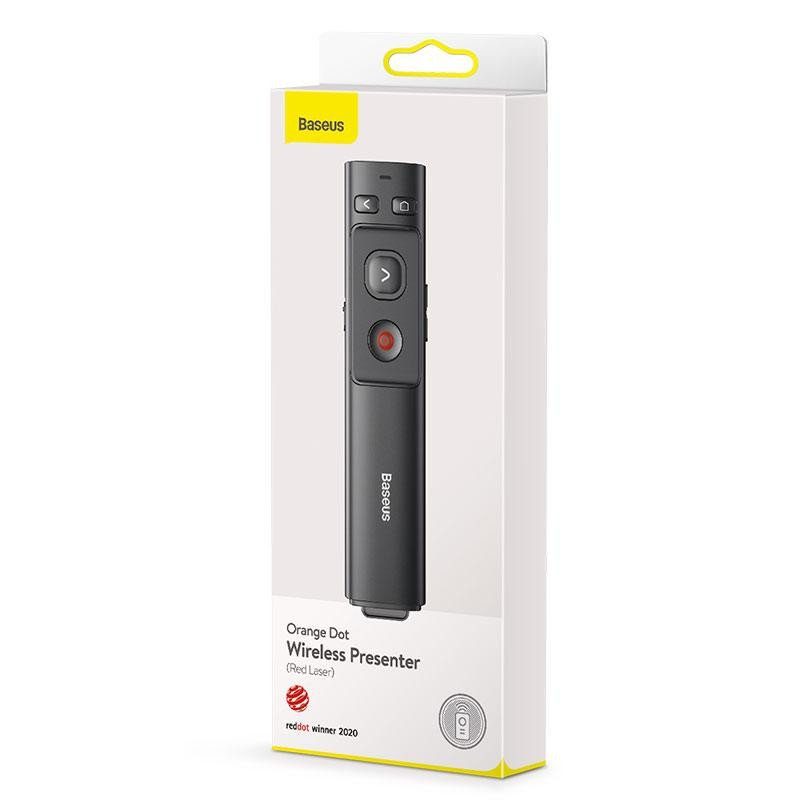 Лазерна указка Baseus Orange Dot Wireless Presenter (Red Laser) (ACFYB-0) Grey 6