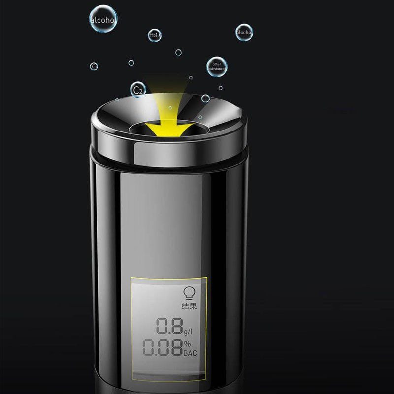Алкотестер Baseus Digital Alcohol Tester (CRCX-01) Black 7