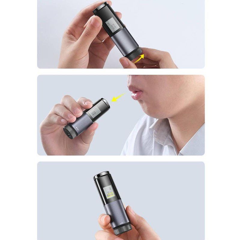 Алкотестер Baseus Digital Alcohol Tester (CRCX-01) Black 5