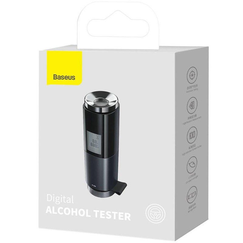Алкотестер Baseus Digital Alcohol Tester (CRCX-01) Black 6