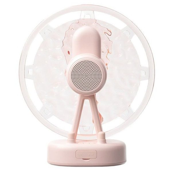 Проектор-нічник ZAY-L07 Sky Wheel 2in1 + Bluetooth колонка Pink