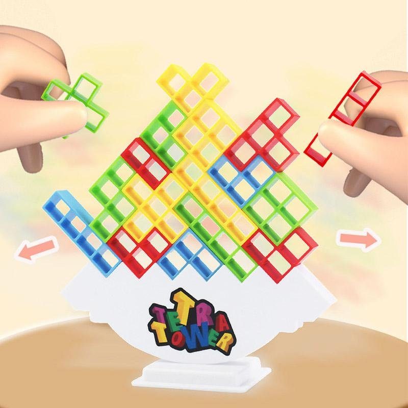 Настільна інтерактивна гра Ummi ME-008 Tetris tower game Colorful 3