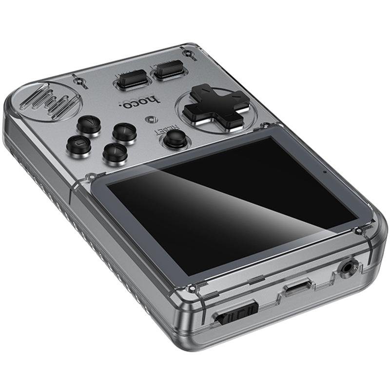 Портативна ігрова консоль Hoco GA40 Brilliant 400 games (250mAh) Gray 4