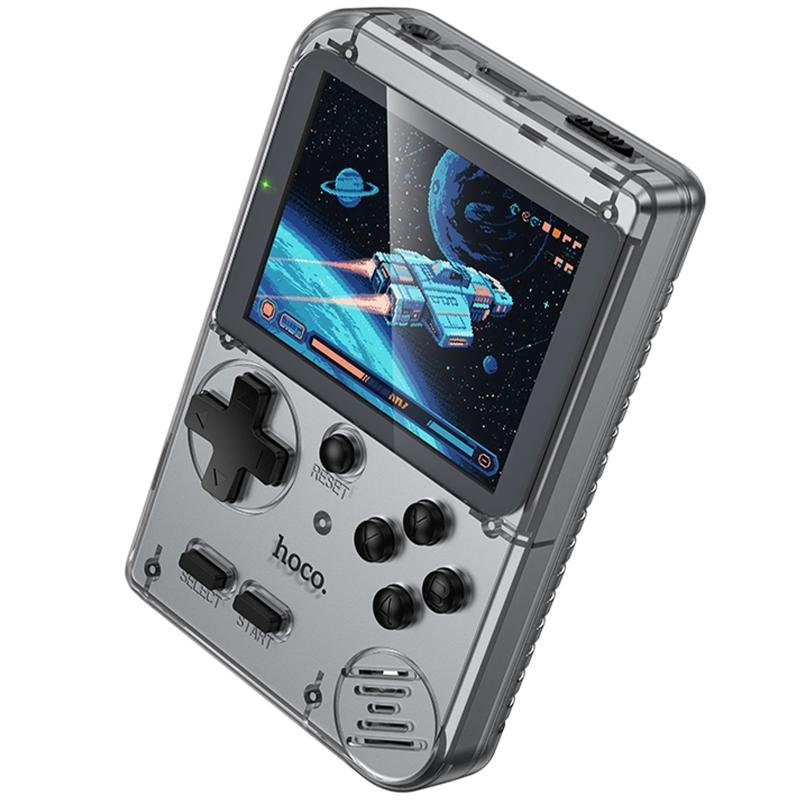 Портативна ігрова консоль Hoco GA40 Brilliant 400 games (250mAh) Gray 6
