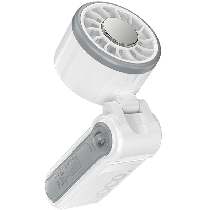 Портативний вентилятор Hoco HX604 handheld folding fan 3000 mAh White 3