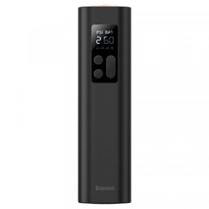 Автомобільний насос Baseus Super Mini Inflator Pump (CRCQ000001) Black