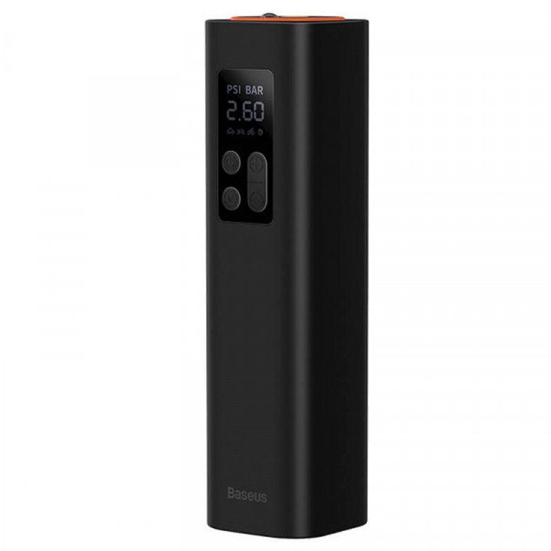 Автомобільний насос Baseus Super Mini Inflator Pump (CRCQ000001) Black 3