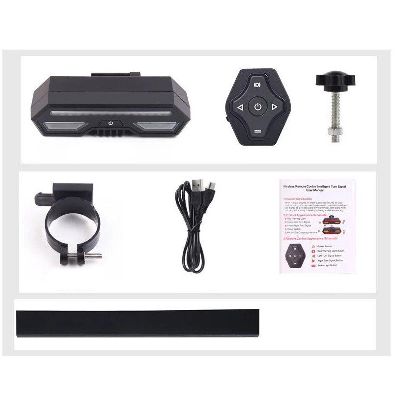 Трекер GPS велосипедний V03B Bike Tacker+Auto Tail Light 2in1 SIM (4GLTE+3GWCDMA+2GGSM) 140/2400mAh Black 3
