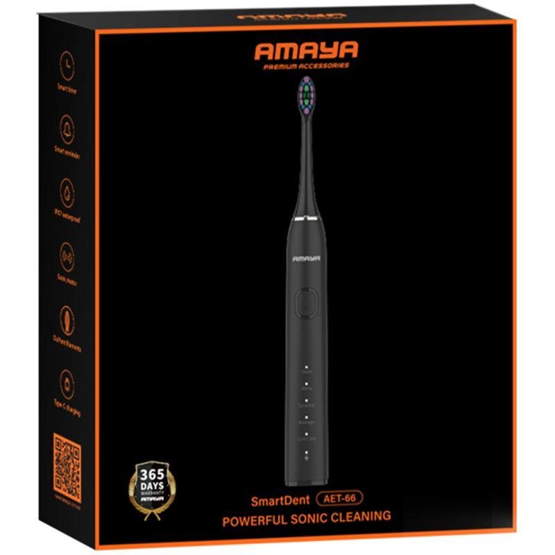 Електрична зубна щітка Amaya AET-66 Gray 3