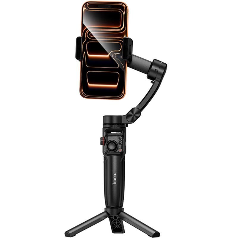 Стабілізатор Hoco K91 Support 3-axis smart gimbal Black 6