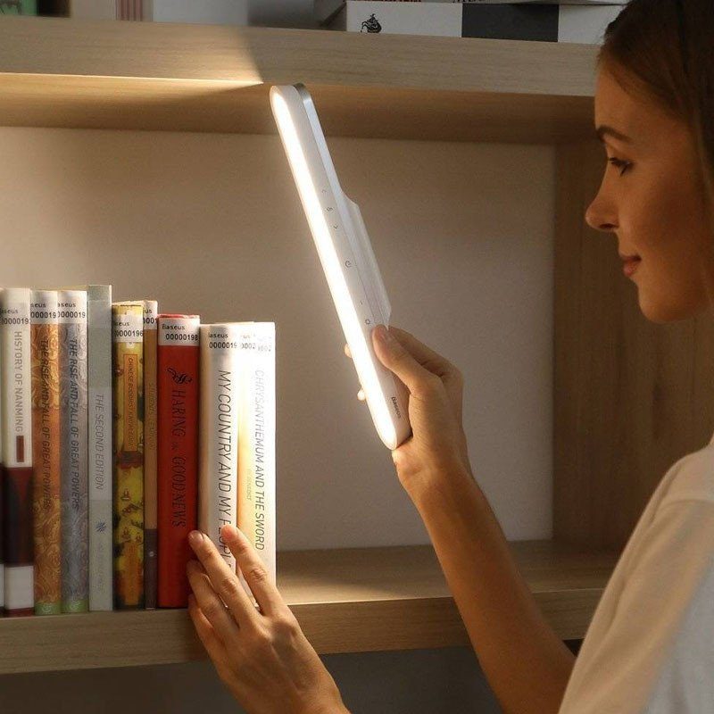 Настільна лампа Baseus Magnetic Stepless Dimming Charging Desk Lamp Pro (DGXC-0) White 5