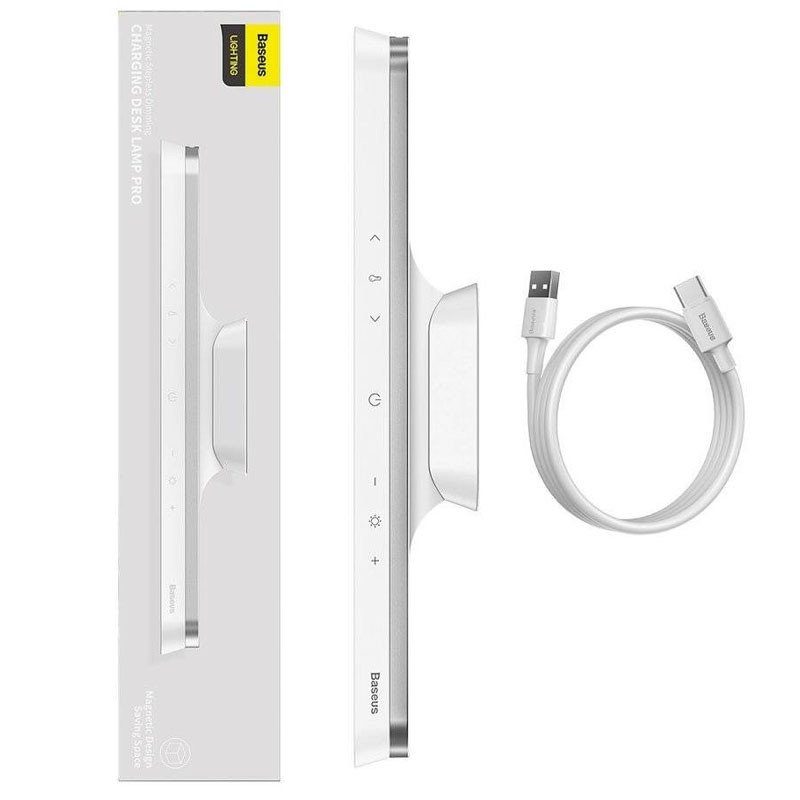 Настільна лампа Baseus Magnetic Stepless Dimming Charging Desk Lamp Pro (DGXC-0) White 4