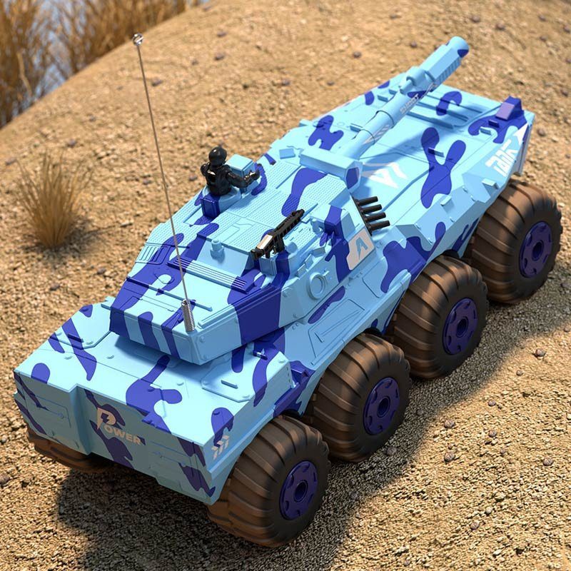 Бронетранспортер-амфібія на радіокеруванні SCHE Y1802 Blue 2