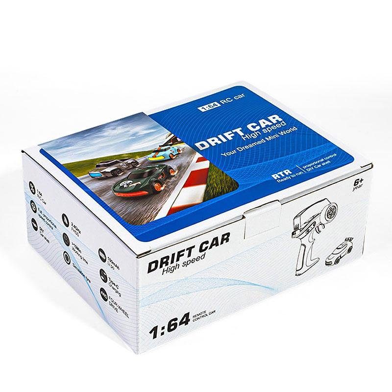 Дріфт-машина на радіокеруванні SHT K13 (1:64) Rally Car 2.4G Blue 6