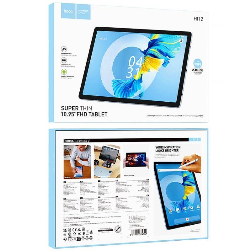 Планшет Hoco HI12 4/64Gb 10.95" Island Blue 2