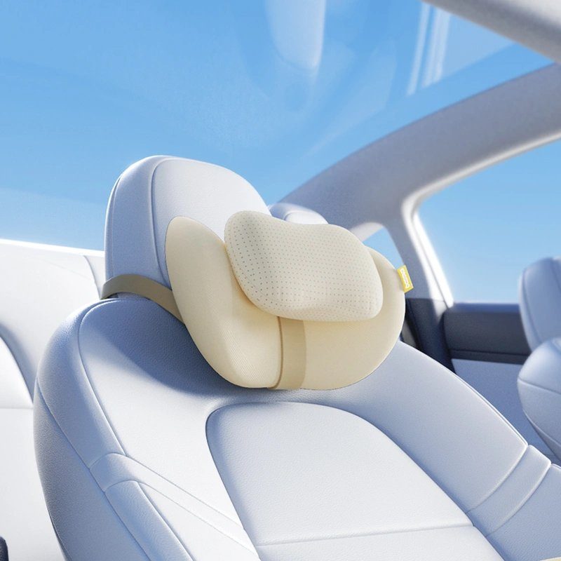 Подушка для підголівника Baseus PrimeTrip VH2 Dual-Layer Headrest (C01200) Starlight Off-White 5
