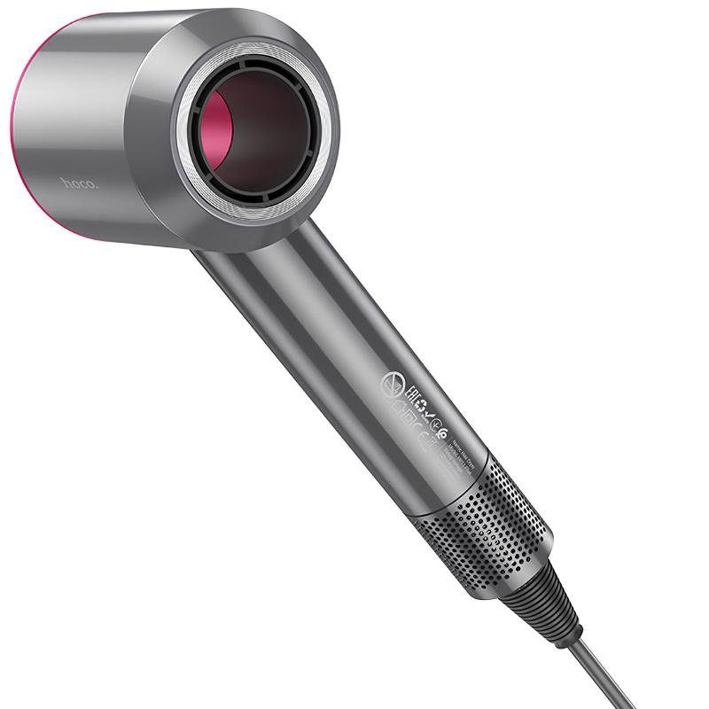 Фен для волосся Hoco HP11 Plus з негативною іонізацією (1600W) Purple 7