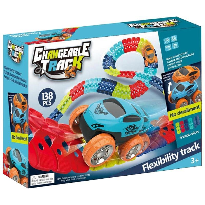 Інтерактивний трек з інерційною машинкою SHT 288 Changeable Track 138pcs 3