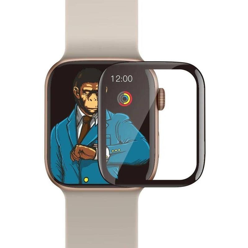 Полімерна 3D плівка Blueo High-Molecule для Apple Watch 40mm (+ аплікатор) Чорний