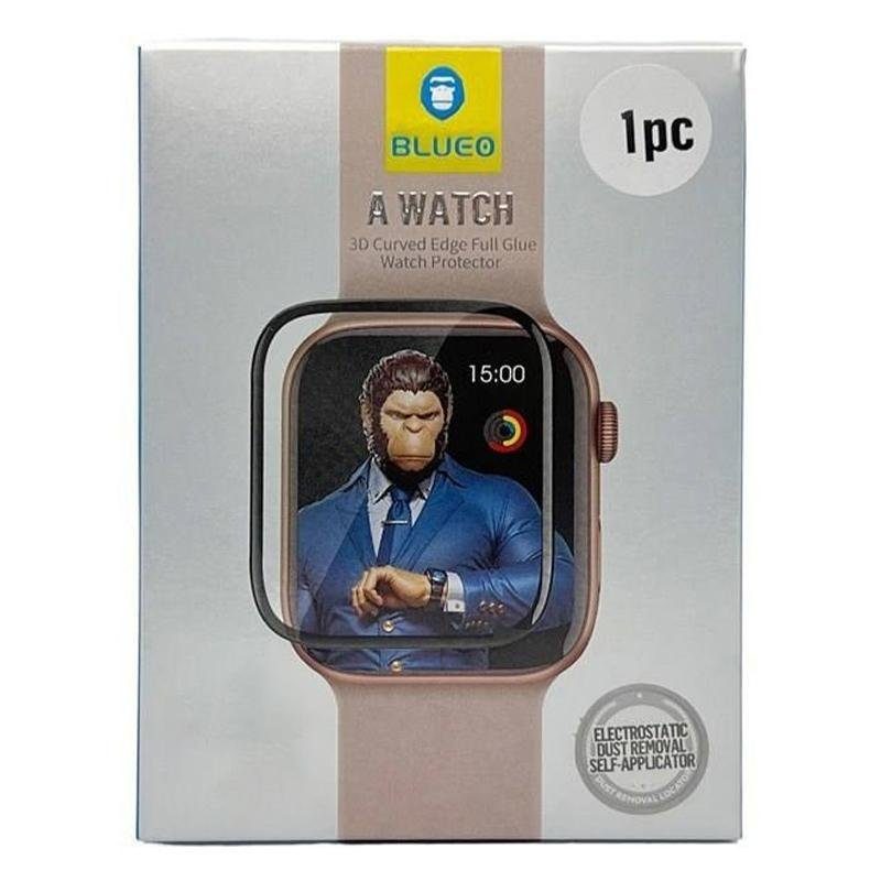 Полімерна 3D плівка Blueo High-Molecule для Apple Watch 40mm (+ аплікатор) Чорний 5