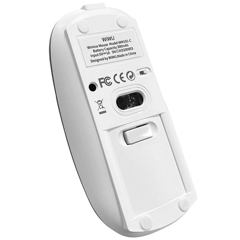 Миша бездротова WIWU WM101-C Wimice Lite 2.4G Silver 5