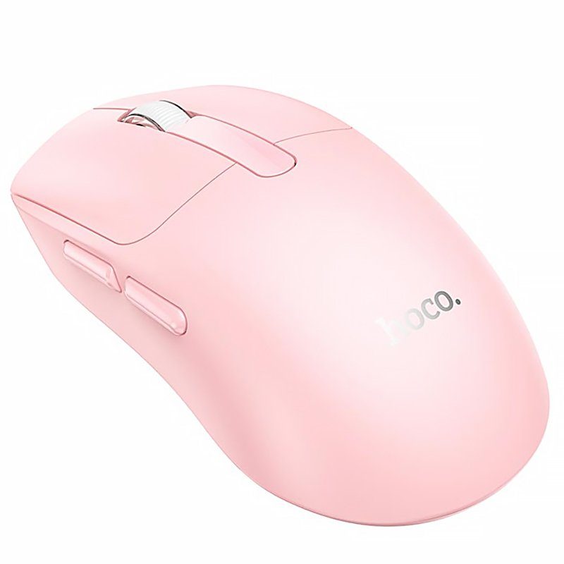 Миша бездротова Hoco DI88 Dragon Bluetooth + 2.4G Pink