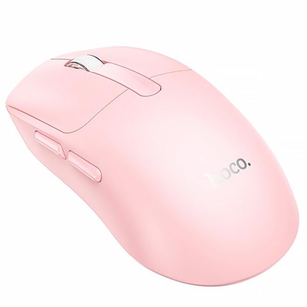 Миша бездротова Hoco DI88 Dragon Bluetooth + 2.4G Pink