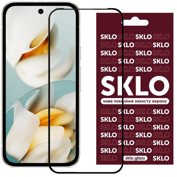 Захисне скло SKLO 3D для Google Pixel 9a Чорний
