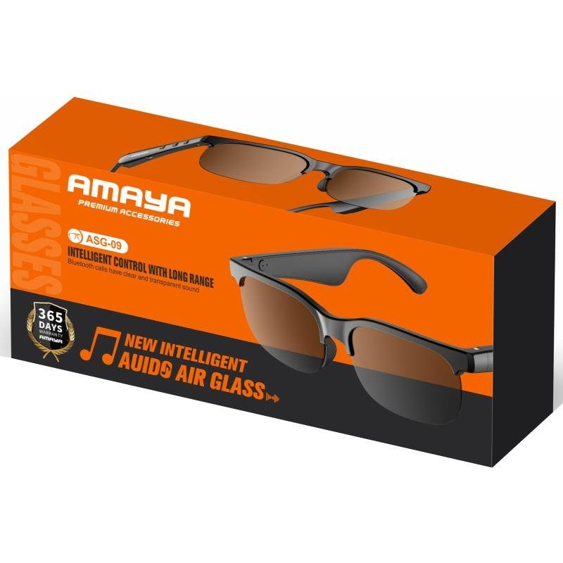 Смарт-окуляри Amaya ASG-09 Bluetooth Music Gray 2