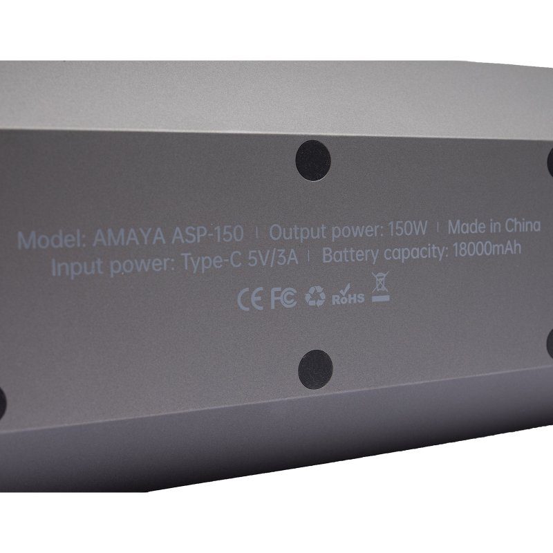 Bluetooth Колонка Amaya ASP-150 Two-person 150W + два мікрофони Black 7