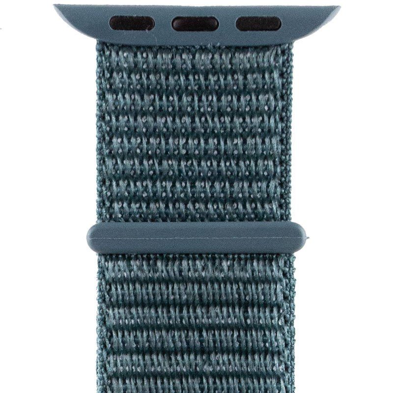 Ремінець Nylon для Apple Watch 38/40/41/42mm(ser.10) Зелений / Pine green 4