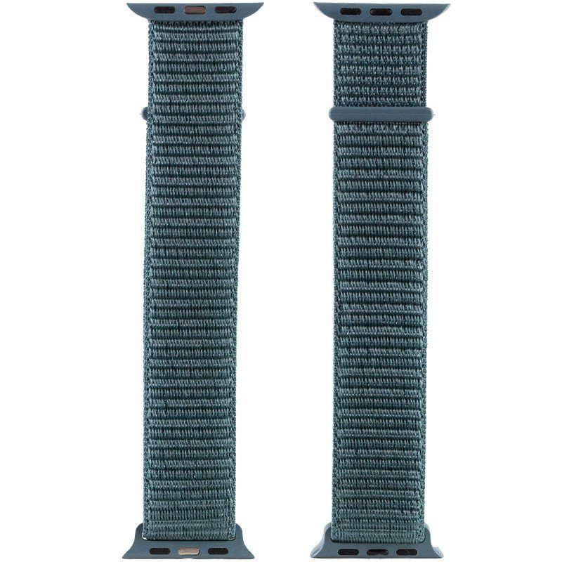 Ремінець Nylon для Apple Watch 38/40/41/42mm(ser.10) Зелений / Pine green 3