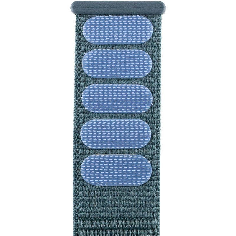 Ремінець Nylon для Apple Watch 38/40/41/42mm(ser.10) Зелений / Pine green 5