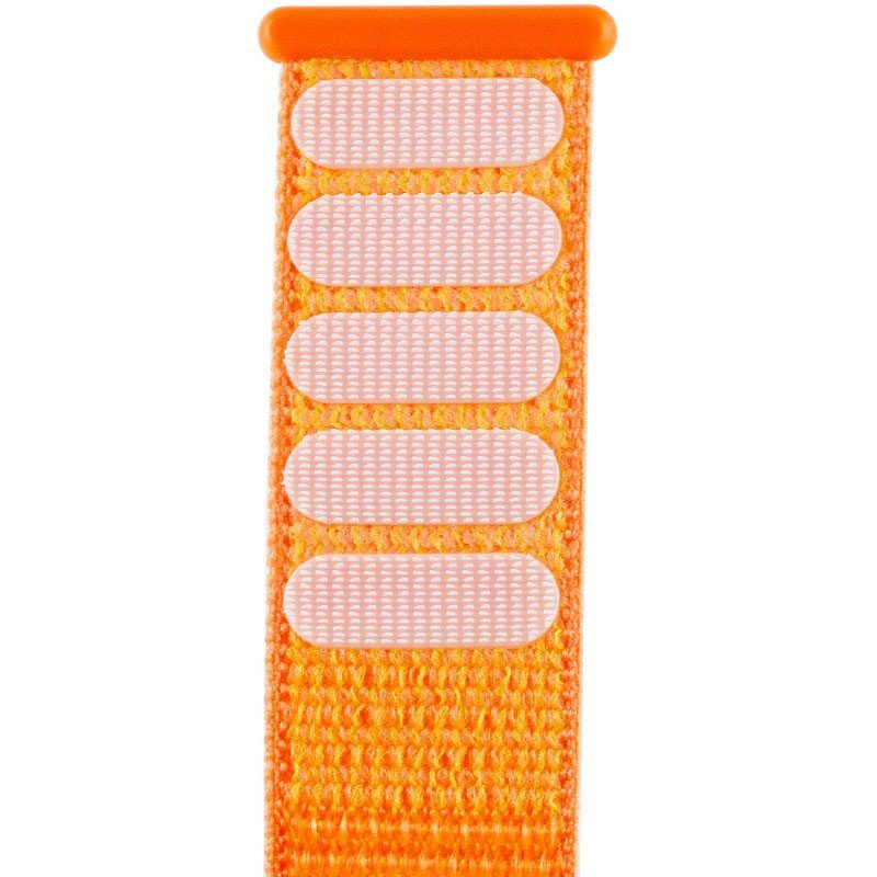 Ремінець Nylon для Apple Watch 38/40/41/42mm(ser.10) Помаранчевий / Orange 2