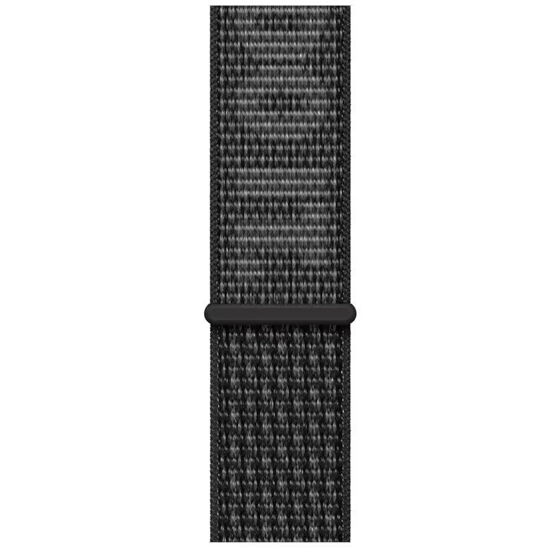 Ремінець Nylon для Apple Watch 38/40/41/42mm(ser.10) Black / Summit White 3