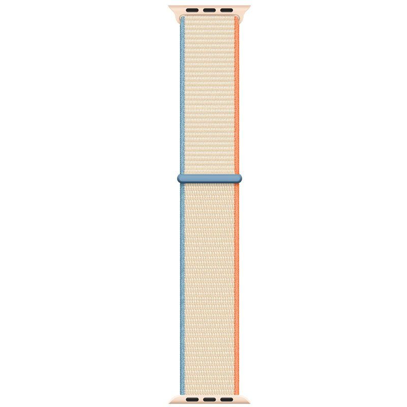 Ремінець Nylon для Apple Watch 38/40/41/42mm(ser.10) Бежевий / Cream