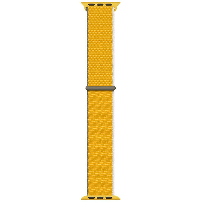 Ремінець Nylon для Apple Watch 38/40/41/42mm(ser.10) Жовтий / Sunflower
