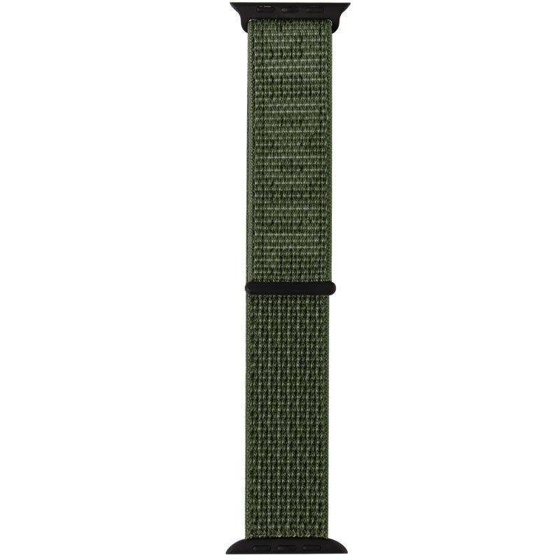 Ремінець Nylon для Apple Watch 38/40/41/42mm(ser.10) Зелений / Sequoia