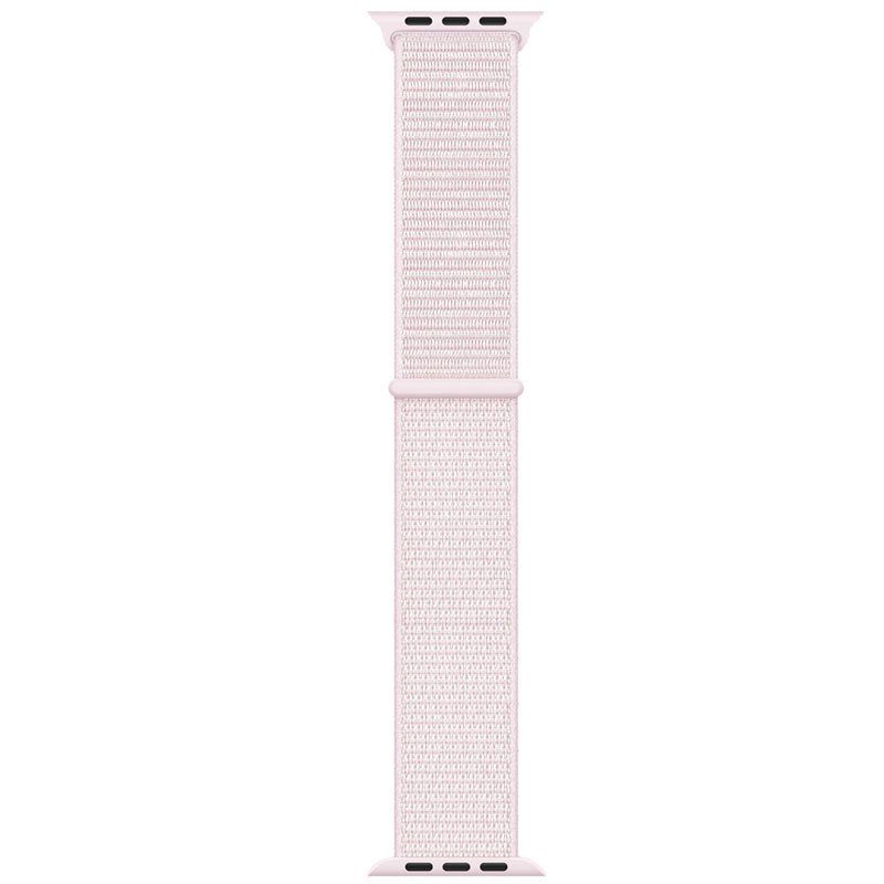 Ремінець Nylon для Apple Watch 42(ser.1-3)/44/45/46/49mm Рожевий / Pearl Pink