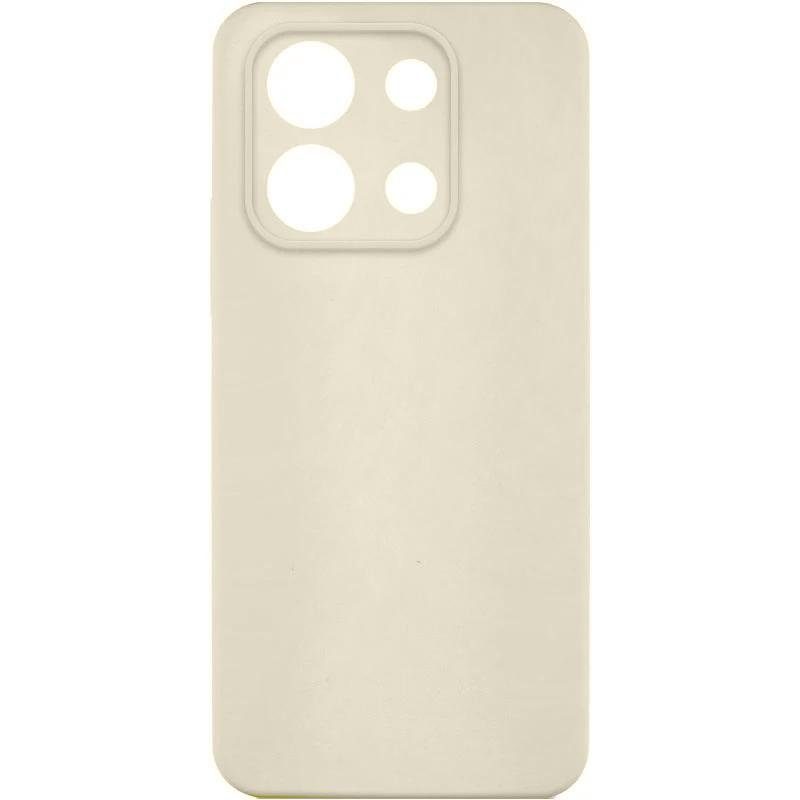 Чохол TPU GETMAN Liquid Silk Full Camera для Xiaomi Redmi Note 13 Pro 4G / Poco M6 Pro 4G / Note 14S Пісочний / Sand